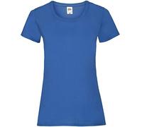 Fruit of The Loom Camiseta Valueweight 5 para Mujer, Azul (Royal Blue 51), 36