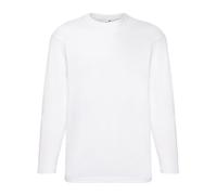 Fruit of the Loom Camiseta Valueweight de Manga Larga para Hombre (RW9732)