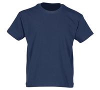 Fruit of the Loom - Camisetas para niño (paquete de 5 unidades, 61-019-0), azul marino, 7-8 Años