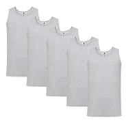 Fruit of the Loom Chaleco ligero para hombre (paquete de 5 unidades), XL