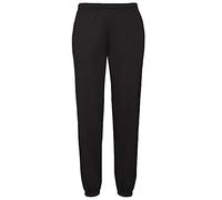 Fruit of the Loom Classic Jog - Pantalones Negro M