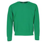 Fruit of the Loom Classic Raglan Sweat, color: verde maign + bolsa de tela MyShirt gratis, talla: XXL, Verde y bolsa de tela Myshirt, XXL