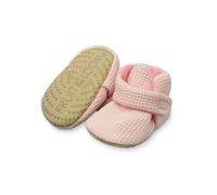Fruit of the Loom Cozy Thermal Wrap Booties with Non-Skids for Baby Girls, Boys, Unisex