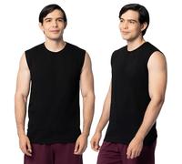 Fruit of The Loom Eversoft Cotton Sleeveless T-Shirts, 2 Pack Camiseta Hombre (Pack de 2)