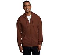 Fruit of the Loom Eversoft Fleece Hoodies, Pullover & Full Zip, Moisture Wicking & Breathable, Sizes S-4x Sudadera con Capucha, Cremallera Completa Color Moca cálido, M Unisex Adulto
