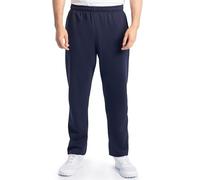 Fruit of The Loom Eversoft Fleece Open Bottom Sweatpants with Pockets, Relaxed Fit, Moisture Wicking, Breathable Pantalones Deportivos, Azul Marino, XXL para Hombre