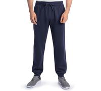 Fruit of the Loom Eversoft - Pantalones de chándal para Hombre con Bolsillos, Ajuste Relajado, absorben la Humedad, Transpirables, cónicos, Mezcla De Algodón Azul Marino, XXL