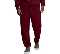Fruit of the Loom Eversoft-Pantalones de Forro Polar Deportivos, marrón castaño, S para Hombre