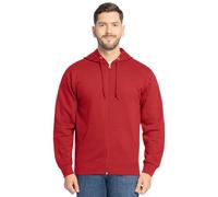 Fruit of the Loom Eversoft - Sudadera con capucha y cremallera completa de forro polar