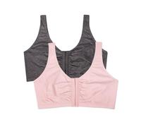 Fruit of the Loom Front Close Builtup Sports Bra Sujetador Deportivo Mujer (Pack de 1)