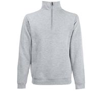 Fruit of the Loom Fruto del Loom Premium 70/30 Zip Neck Sweatshirt - La parte su