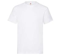 Fruit of the Loom Camiseta Heavy Cotton de manga corta para hombre Pack de 3 Blanco XX-Large
