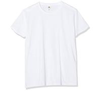 Fruit of The Loom Hombre Iconic tee, Lightweight Ringspun tee, 3 Pack Camiseta Not Applicable, Blanco (White 30), XX-Large (Talla del Fabricante: 2XL)