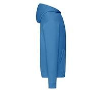 Fruit of the Loom Hooded - Sudadera para Hombre, Azul Azur, L