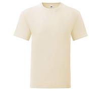 Fruit of the Loom Iconic 150 - Camiseta (talla S-5XL, talla: L), color natural, naturaleza, L
