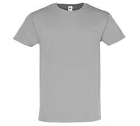 Fruit of the Loom - Iconic 195 Ringspun Premium T | Camiseta para hombre y mujer - 100% algodón, de alta calidad y suave, ideal para el día a día, cinc, XL