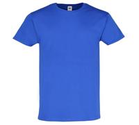 Fruit of the Loom - Iconic 195 Ringspun Premium T | Camiseta para hombre y mujer - 100% algodón, de alta calidad y suave, ideal para el día a día, azul cobalto, M