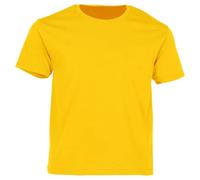 Fruit of the Loom Iconic Camiseta para niños, Girasol amarillo, 140