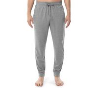 Fruit of The Loom Jersey Knit Jogger Sleep Pant (1 and 2 Packs) Parte Inferior de Pijama, Gris Brezo, X-Large Hombres