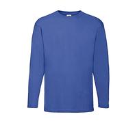 Fruit of The Loom LS XL Navy - Camiseta, Azul Marino Oscuro, XL - 44/46