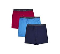 Fruit of The Loom Men's Big Man Knit Boxers (Pack of 3), Assorted Solids, 2XB