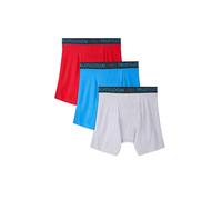 Fruit of The Loom Men's Breathable Boxer Briefs, Moisture Wicking Underwear, Assorted Color Multipacks Ropa Interior de Hombres Hombre (Pack de 3)