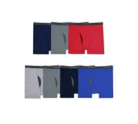 Fruit of the Loom Coolzone Boxer Briefs, Moisture Wicking & Breathable, Assorted Multipacks Ropa Interior de Hombres, Big Man-Paquete de 7-Colores Surtidos, 4XL (Pack de 7)