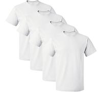 Fruit of the Loom Men's Crew T-Shirt (4 Pack), White, X-Large
