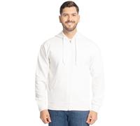 Fruit of The Loom Men's Eversoft Fleece Sweatshirts & Hoodies, Full Zip-White, Large