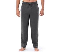 Fruit of the Loom Men's Extended Sizes Jersey Knit Sleep Pajama Lounge Pant (1 & 2 Packs) Pantalón de Pijama, Gris Antracita Jaspeado, 41-44.5 para Hombre