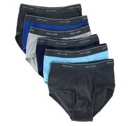 Fruit of the Loom Men's Fashion Brief (Pack of 6) (6-Pack Assorted Fashion Briefs, Medium)