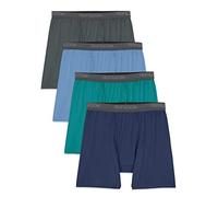 Fruit of the Loom Men's Micro-Stretch Boxer Briefs, Assorted, Large