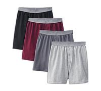 Fruit of the Loom Men's Premium Knit Boxer, Assorted, Medium