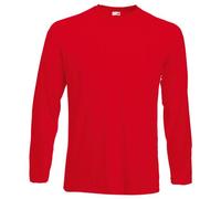 Fruit of the Loom Men's Valueweight Long Sleeve T-Shirt