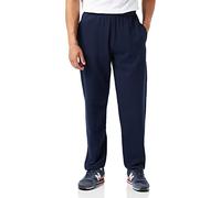 Fruit of the Loom Open Hem Jog Pants, Pantalones Deportivos Para Hombre, Azul (Navy), Medium