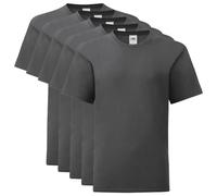 Fruit of the Loom Pack de 5 Iconic 150 T, Grafito claro, L