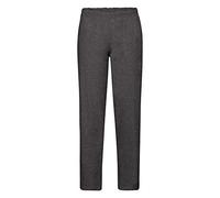 Fruit Of The Loom - Pantal n de jogging para hombre gris oscuro L