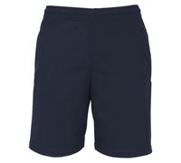 Fruit of the Loom Pantalones cortos ligeros | Pantalones cortos ligeros con cintura elástica y cordón, 2 bolsillos laterales, 80% algodón, 20% poliéster, azul oscuro, XXL