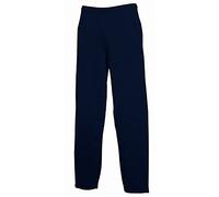 Fruit of The Loom - Pantalones de Chandal elásticos 70/30 Premium Hombre Caballero (Grande (L)/Azul Oscuro)