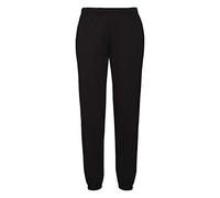 Fruit of The Loom - Pantalones de Chandal elásticos 70/30 Premium Hombre Caballero (Grande (L)/Negro)