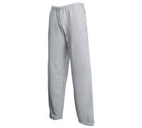Fruit Of The Loom Pantalones de chándal para hombre gris S