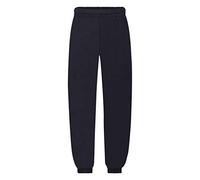 Fruit of the Loom - Pantalones de Deporte Modelo Jog Pants Unisex niños niñas (14-15 años/Azul Oscuro)