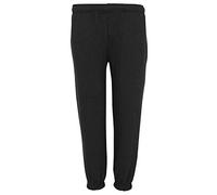 Fruit of the Loom - Pantalones de Deporte Modelo Jog Pants Unisex niños niñas (14-15 años/Negro)