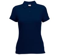 Fruit Of The Loom Polo de manga corta 65/35 para mujer (BC384) UTBC384_19