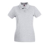 Fruit Of The Loom- Polo de manga corta Premium entallado para mujer
