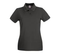 Fruit Of The Loom- Polo de manga corta Premium entallado para mujer UTBC1377_100