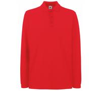Fruit Of The Loom Polo de manga larga Modelo Premium para (BC1383)