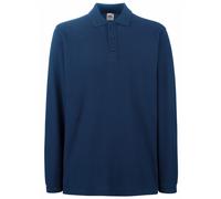 Fruit Of The Loom - Polo de manga larga Modelo Premium para hombre/Caballero