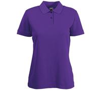 Fruit of the Loom Polo de piqué para mujer Top Sport Casual