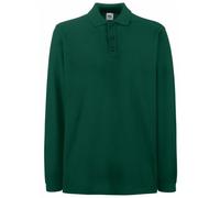 Fruit of the Loom Polo para hombre Verde Bosque 3XL